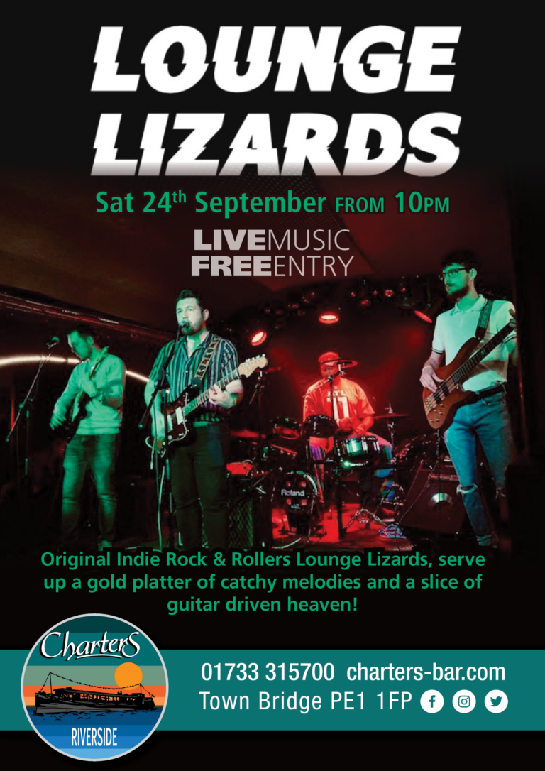 LOUNGE LIZARDS - Charters Bar - Peterborough